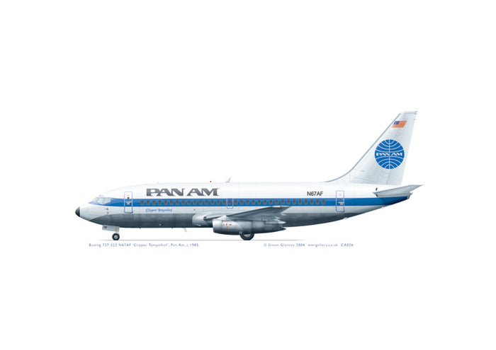 Boeing 737-222 PA Pan Am
