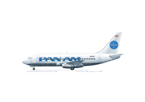Boeing 737-222 N63AF Clipper Hornet Pan Am