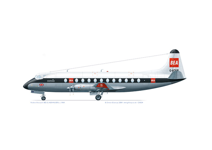 Vickers Viscount 802 BEA