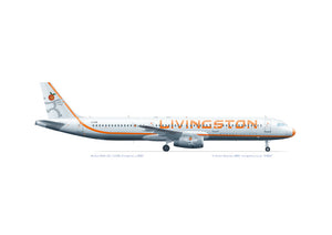 Airbus A321 I-LIVB Livingston Energy Flight,