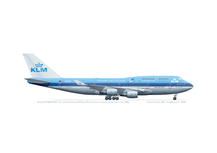 Boeing 747-406M KLM