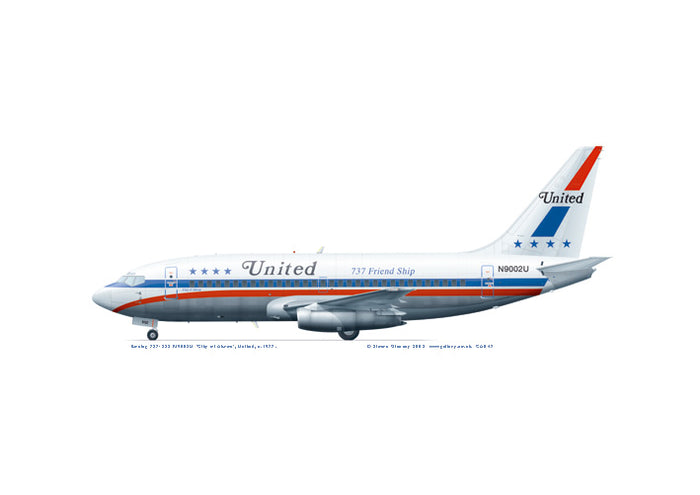 Boeing 737-222 United
