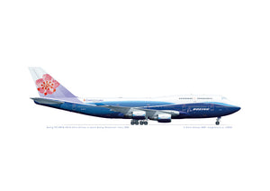 Boeing 747-409 B-18210 China Airlines