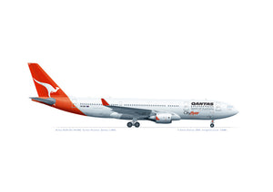 Qantas A330 VH-EBC 'Surfers Paradise' 