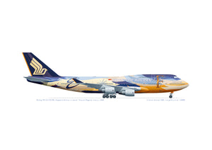 Boeing 747-412 9V-SPL Singapore Airlines