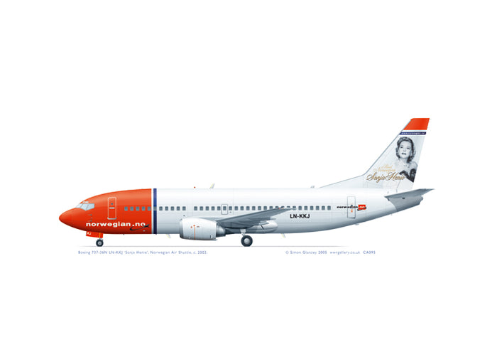 Boeing 737-36N Norwegian Air Shuttle