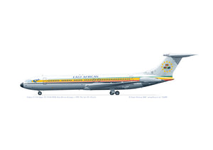 Vickers V.1154 Super VC-10 5H-MOG East African Airways