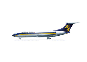 Vickers V.1100 VC-10 G-ARTA British Caledonian Airways
