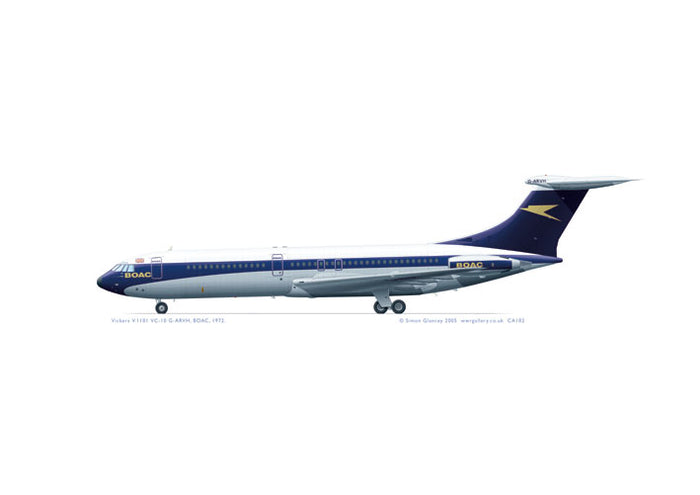 Vickers V.1101 VC-10 BOAC