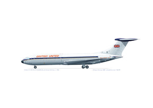Vickers V.1103 VC-10 G-ASIW BUA 1965