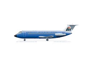 BAC 111-203AE Braniff International N1542
