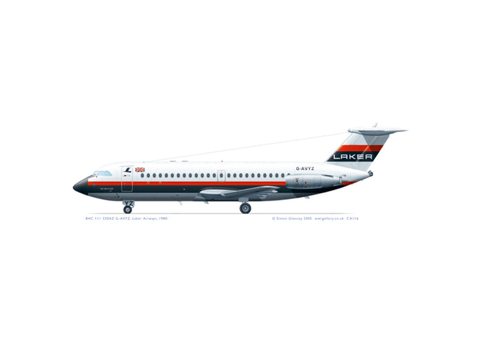 BAC 111-320AZ Laker Airways