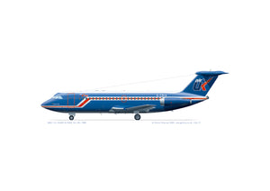 BAC 111-416EK G-CBIA Air UK 