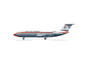 BAC 111-401 Dan Air G-AXCP
