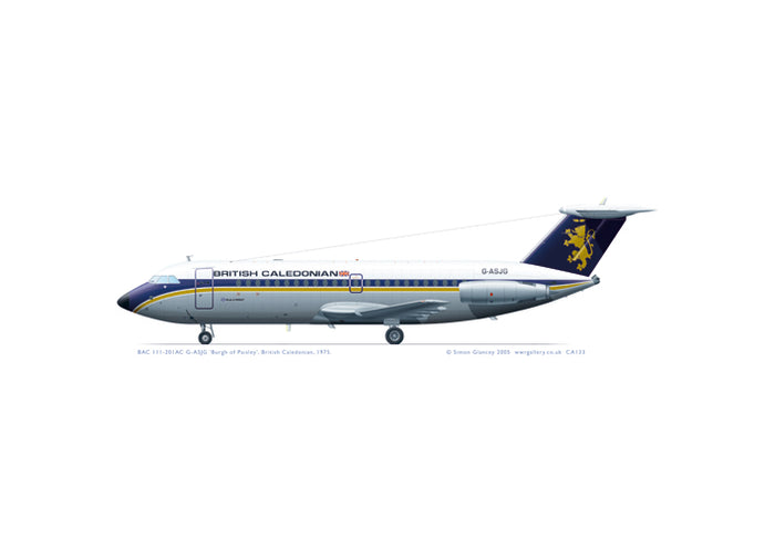 BAC 111-201AC British Caledonian