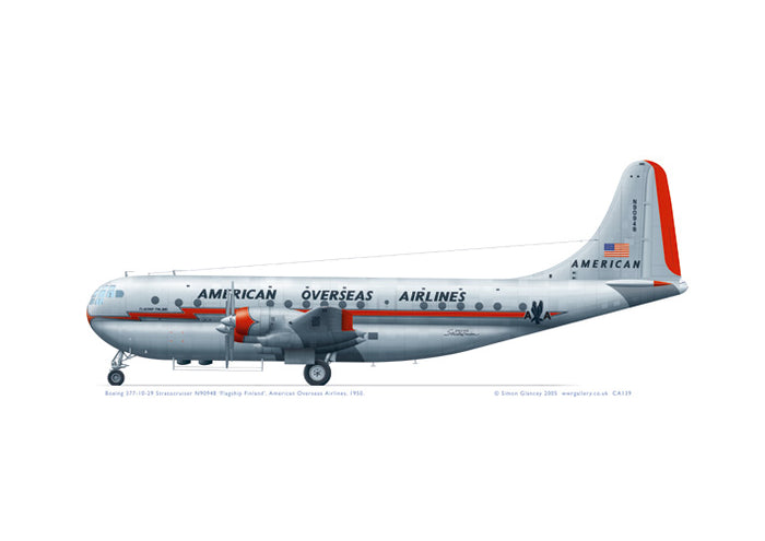 Boeing 377 Stratocruiser American Overseas Airlines