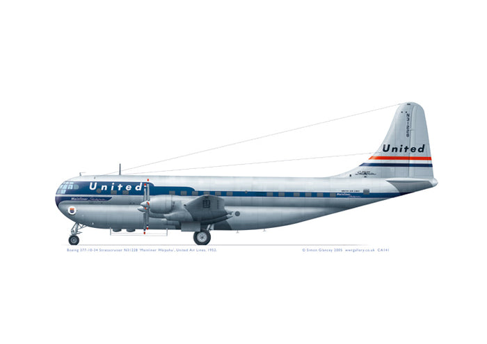 Boeing 377 Stratocruiser United Air Lines