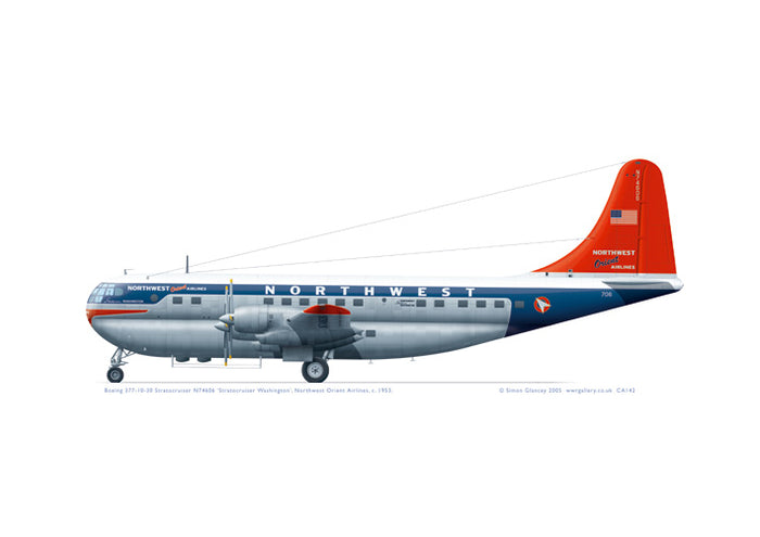 Boeing 377 Stratocruiser Northwest Orient