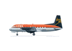 Hawker Siddeley HS.748 Srs 2A G-BVOU Emerald Airways Lynx Express