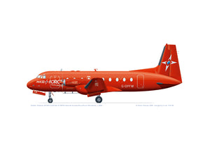 Hawker Siddeley HS.748 Srs 2A G-OPFW Emerald Airways ParcelForce