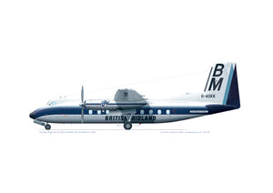Handley-Page Herald G-ASKK British Midland