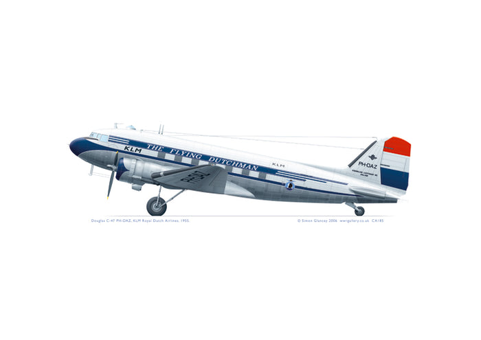 Douglas C-47 KLM 1955