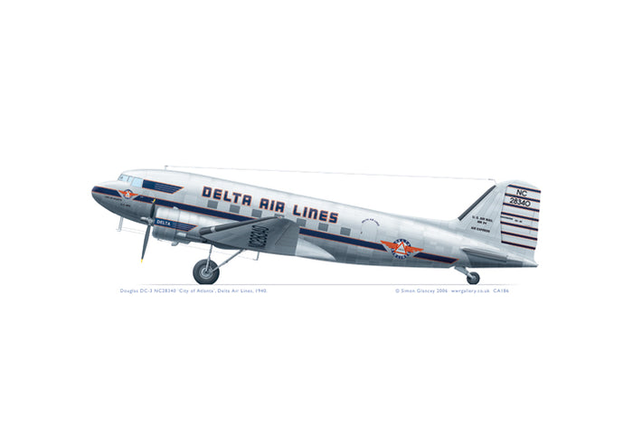Douglas DC-3 Delta Air Lines