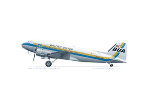Douglas C-47 BUA British United G-AKNB