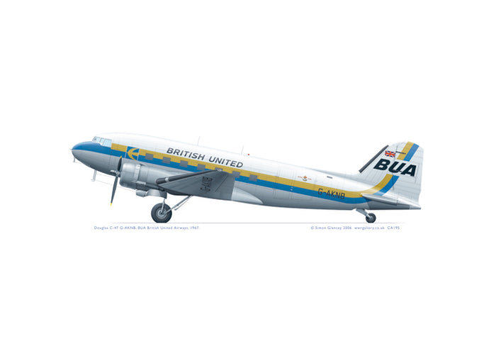 Douglas C-47 BUA British United