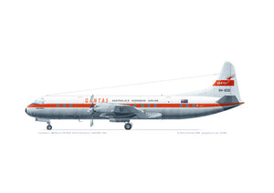 Lockheed L-188 Electra VH-ECD 'Pacific Enterprise' QANTAS