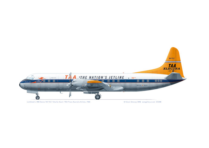 Lockheed L-188 Electra TAA Trans Australia
