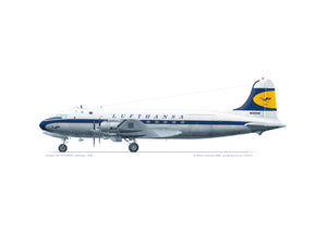 Douglas DC-4 Lufthansa N30042, 1958