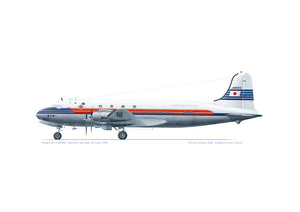 Douglas DC-4 JAL Japan Air Lines JA6002 'Takachiho'