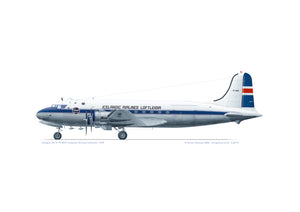 Douglas DC-4 Icelandic Airlines Loftleidir TF-RVH