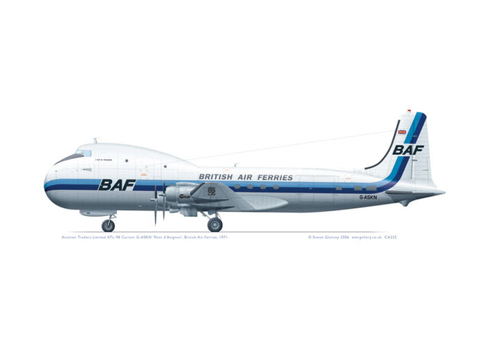 Aviation Traders ATL-98 Carvair British Air Ferries