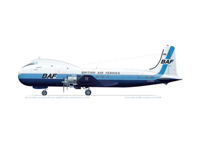 Aviation Traders ATL-98 Carvair British Air Ferries