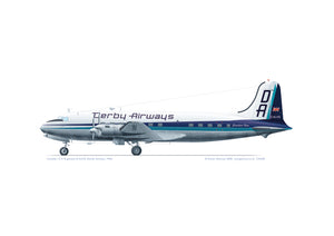 Canadair C-4 Argonaut G-ALHS Derby Airways