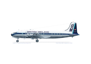 Canadair C-4 Argonaut G-ALHY British Midland