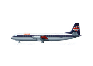 Vickers Vanguard G-APED BEA 1972