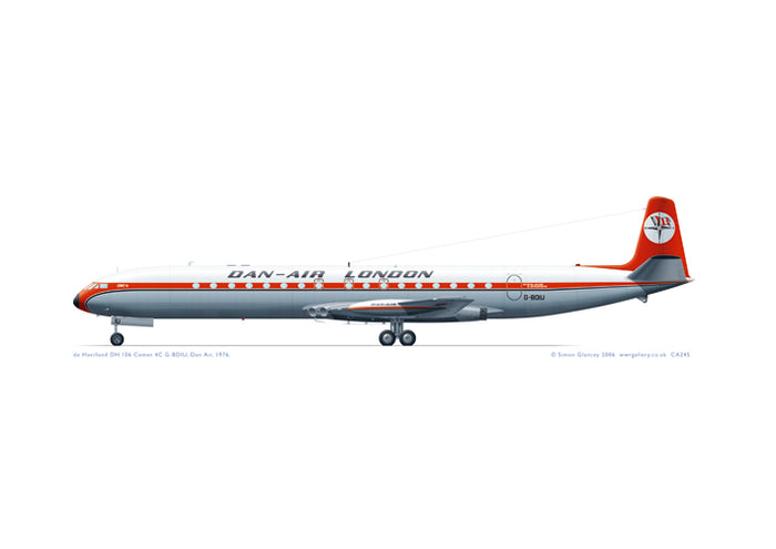 de Havilland DH.106 Comet 4C Dan Air