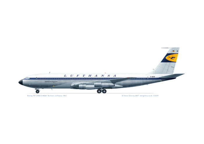 Boeing 707-330B Lufthansa