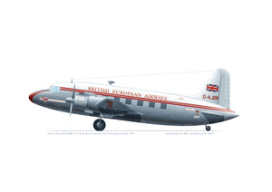 Vickers Viking 1B G-AJBR 'Sir Bertram Ramsay' BEA British European Airways 1951