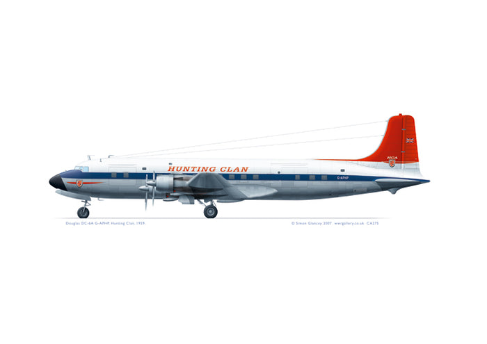 Douglas DC-6A Hunting Clan