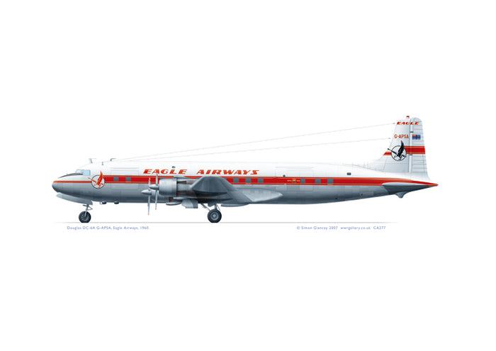 Douglas DC-6A Eagle Airways 1960