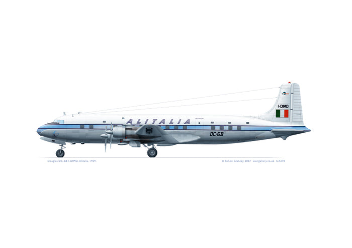 Douglas DC-6B Alitalia