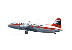 Vickers Viking 1B G-AJCD Eagle Airways 1960