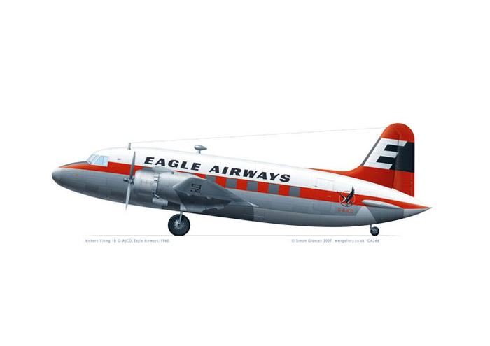 Vickers Viking 1B Eagle Airways 1960