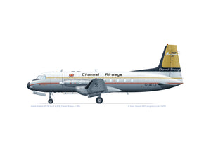 Hawker Siddeley HS.748 Srs 2 G-ATEJ Channel Airways