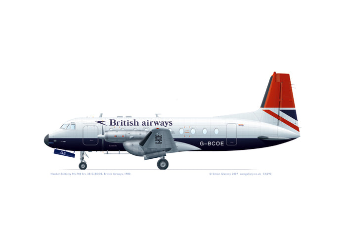 Hawker Siddeley HS.748 Srs 2B British Airways