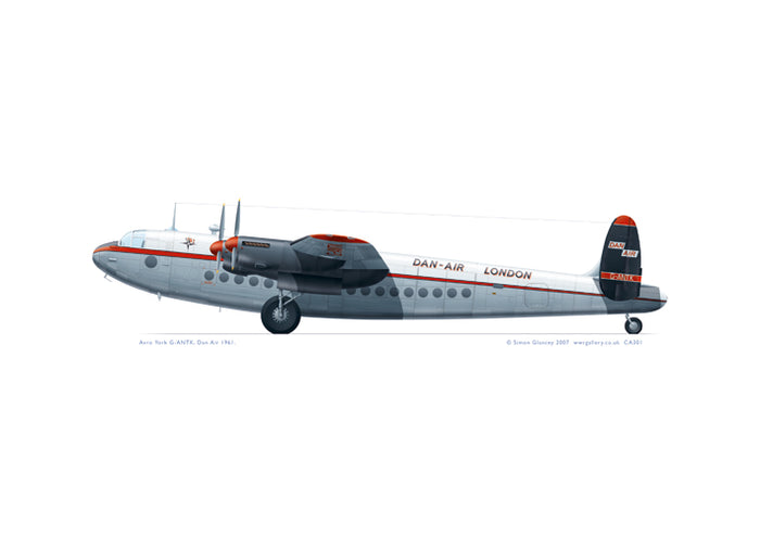 Avro York - Dan Air 1961